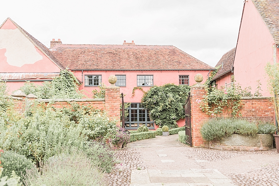 View of Pauntley Court wedding venue in gloucestershire the cotswolds by Hayley morris photography