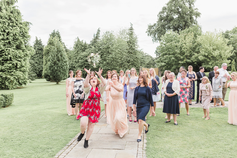 Hayley Morris Photography Lemore Manor herefordshire Fine art wedding photographer bouquet throw