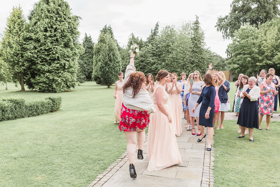 Hayley Morris Photography Lemore Manor herefordshire Fine art wedding photographer bouquet throw