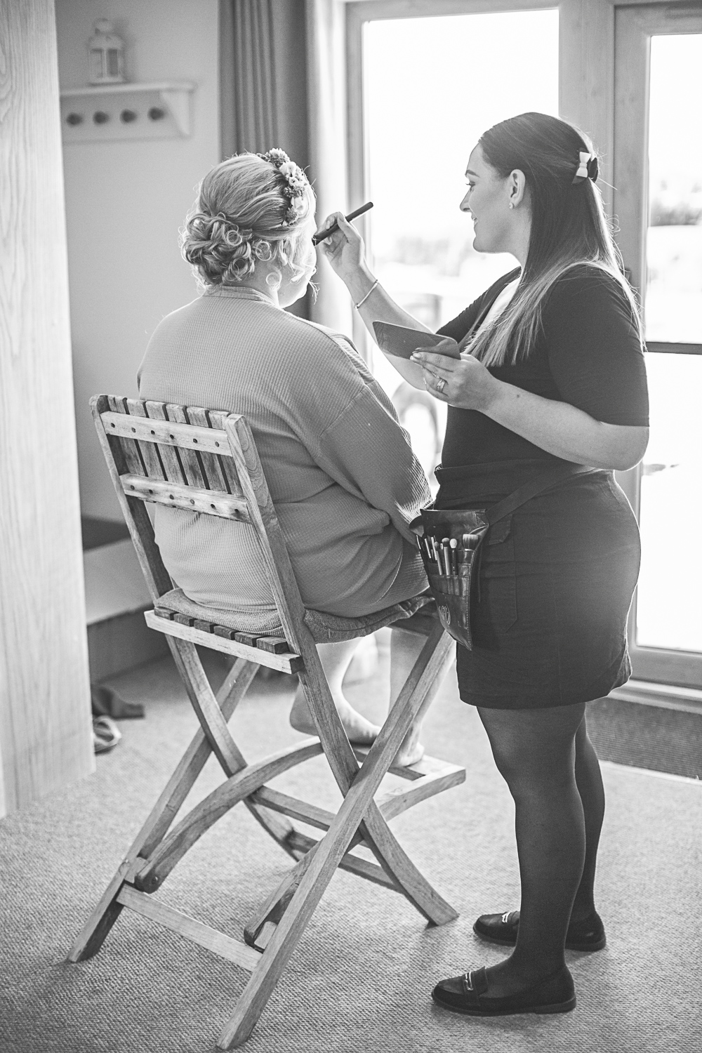 Hayley Morris Photography The Bringewood Fine art wedding photographer Herefordshire Shropshire Midlands bridal prep makeup