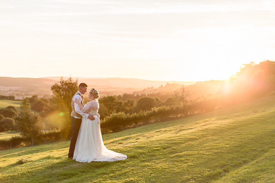 Hayley Morris Photography The Bringewood Fine art wedding photographer Herefordshire Shropshire Midlands sunset golden hour couple portraits