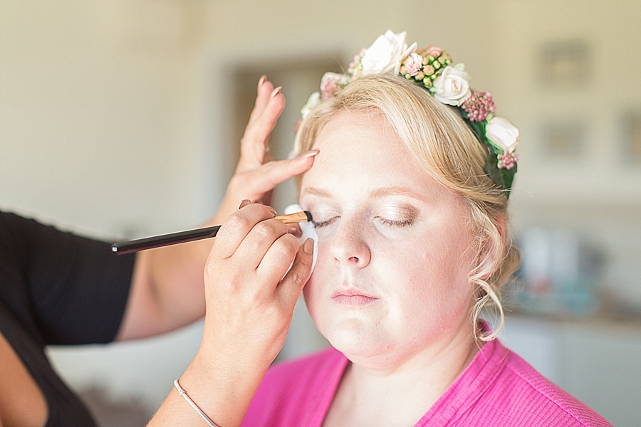 Hayley Morris Photography The Bringewood Fine art wedding photographer Herefordshire Shropshire Midlands bridal prep makeup