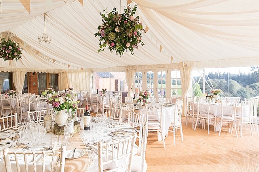 Hayley Morris Photography The Bringewood Fine art wedding photographer Herefordshire Shropshire Midlands marquee reception venue decor