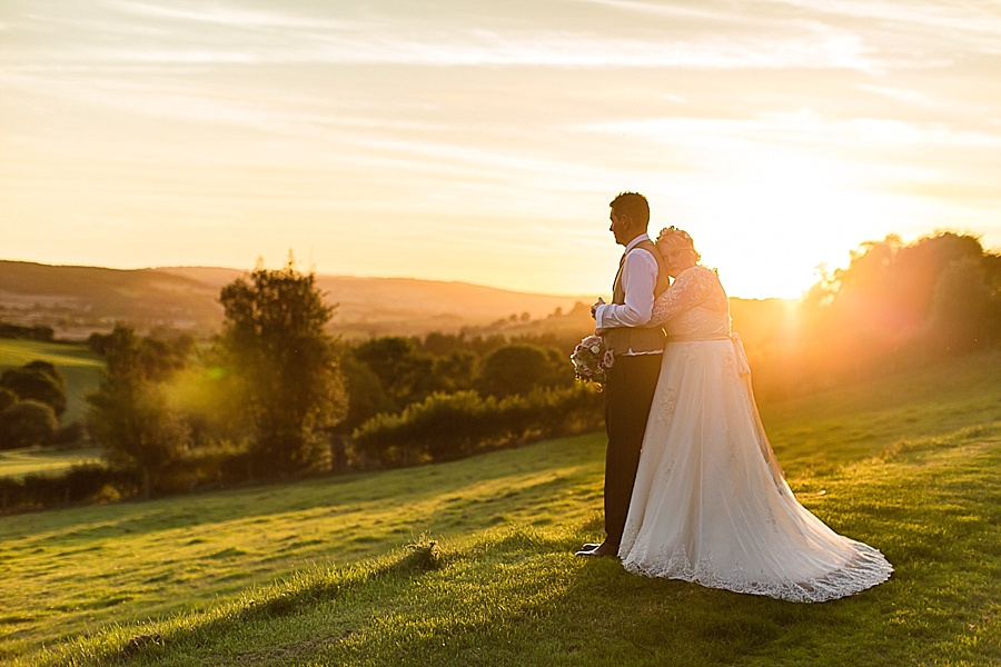 Hayley Morris Photography The Bringewood Fine art wedding photographer Herefordshire Shropshire Midlands golden hour sunset couple portraits