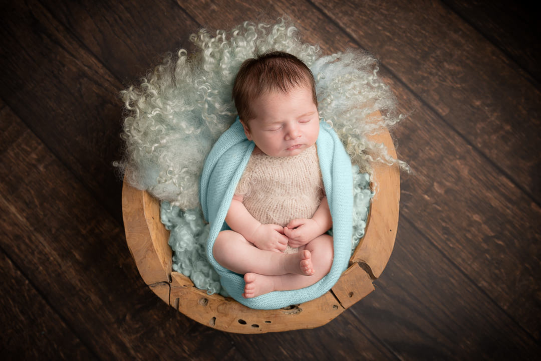 Newborn photography baby photo shoot Hayley Morris Phootgraphy studio session