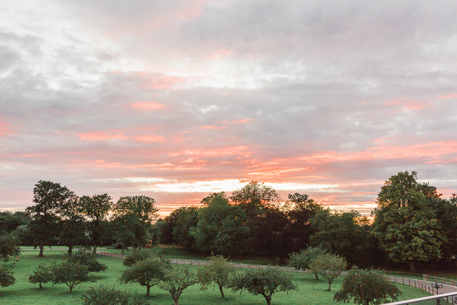 Hayley Morris Photography Stanbrook Abbey Malvern Worcester Fine Art Wedding Photographer sunset