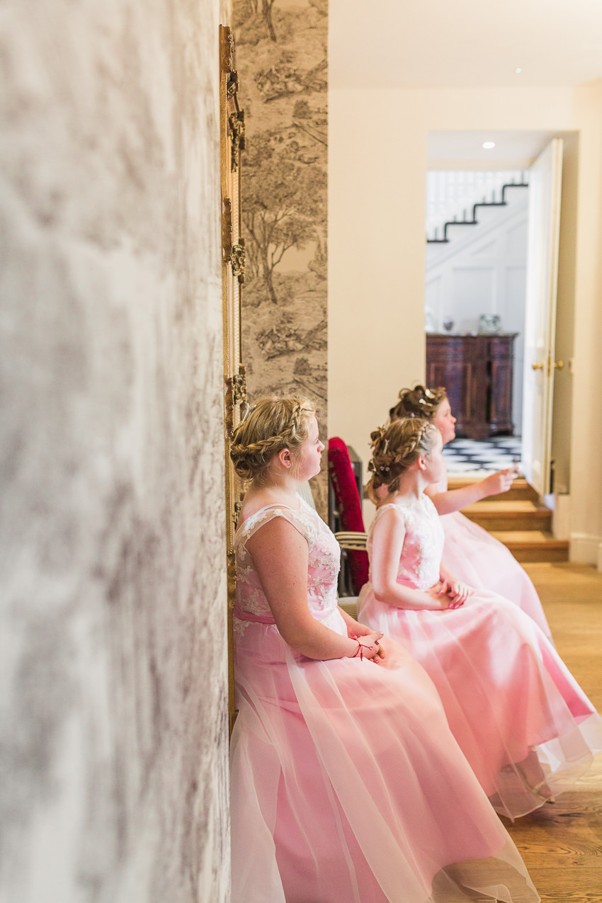 Hayley Morris Photography Stanbrook Abbey Malvern Worcester Fine Art Wedding Photographer preparations bridesmaids